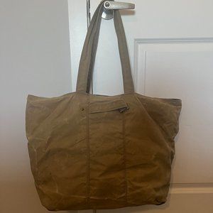 Moop Waxed Canvas Weekender Bag Tote
